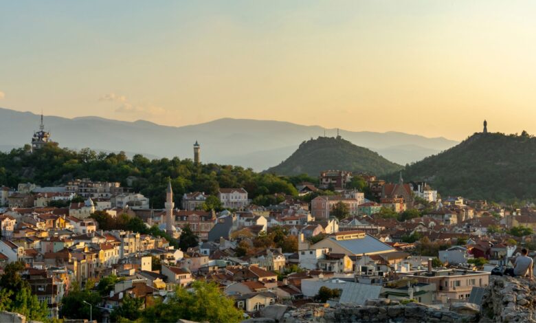 панорамен изглед - Пловдив